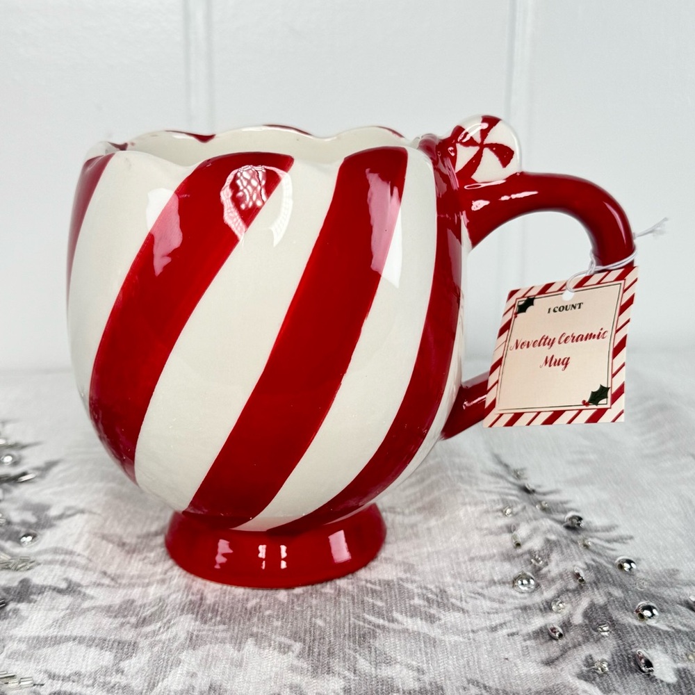 NEW Target Bullseye Playground Peppermint Candy Christmas Mug